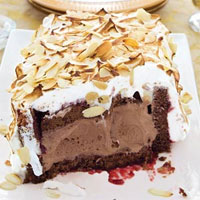 Kerst Baked Alaska (Omeltte Siberienne)