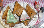 Kerstboombroodjes